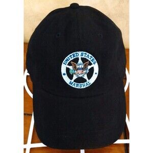 USMS United States Marshals Service Official Baseball Hat Cap Med Profile Adjust